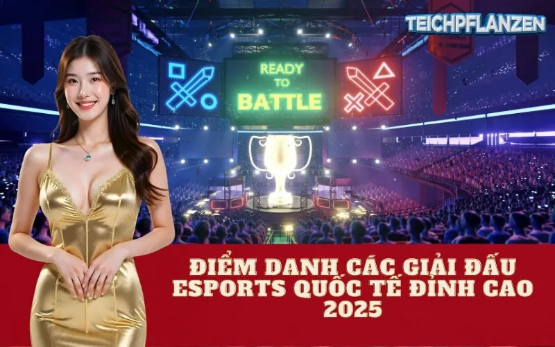 Điểm Danh Các Giải Đấu Esports Quốc Tế Đỉnh Cao 2025