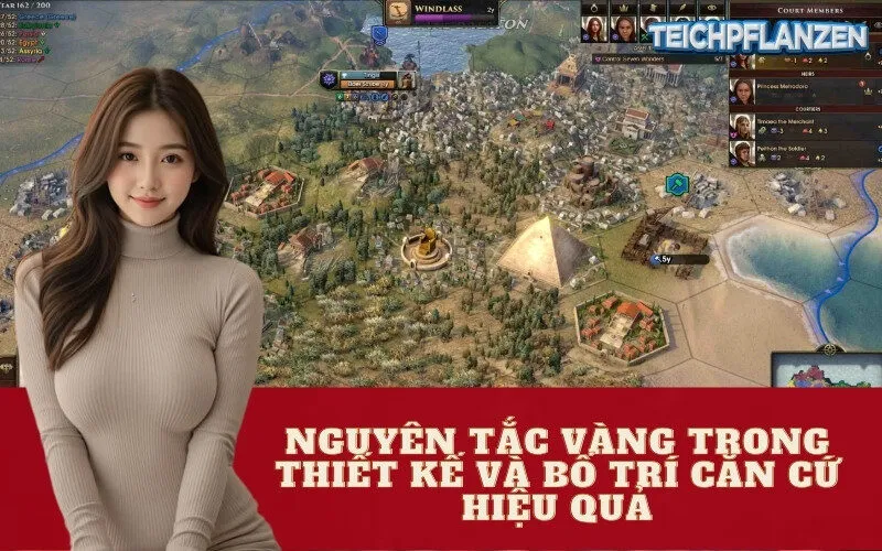Nguyên tắc Vàng trong Thiết kế và Bố trí Căn cứ Hiệu quả