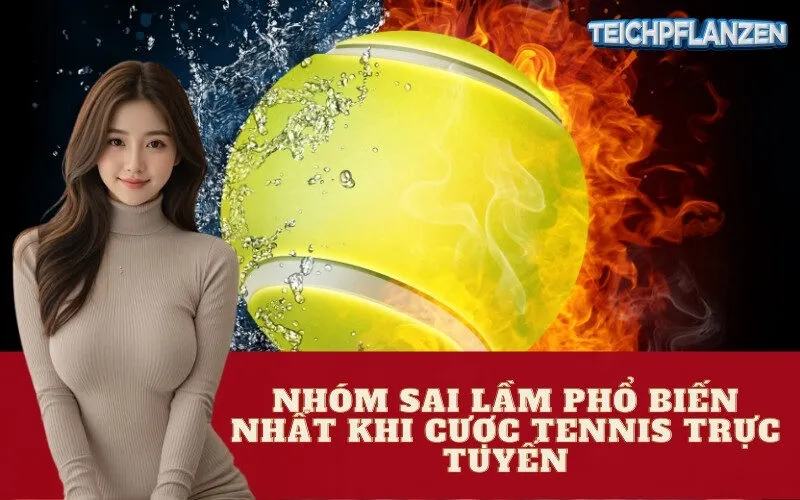 Nhóm Sai Lầm Phổ Biến Nhất Khi Cược Tennis Trực Tuyến