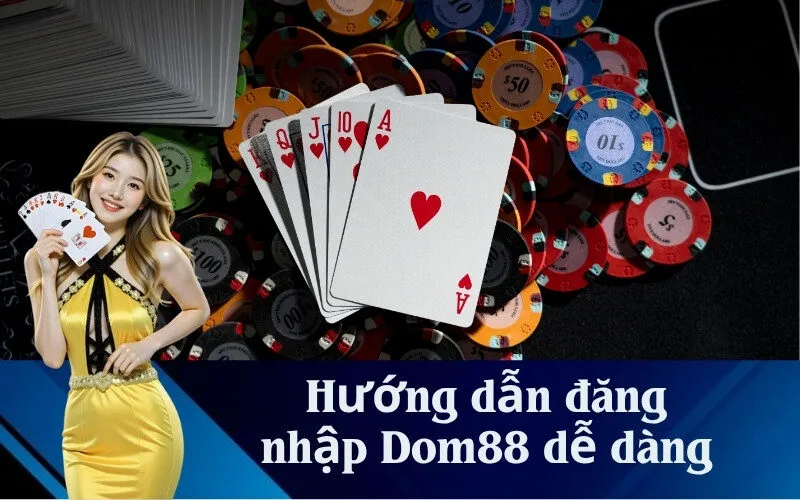 Hướng dẫn đăng nhập Dom88 dễ dàng