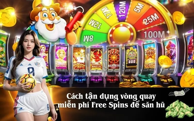Cách tận dụng vòng quay miễn phí Free Spins để săn hũ